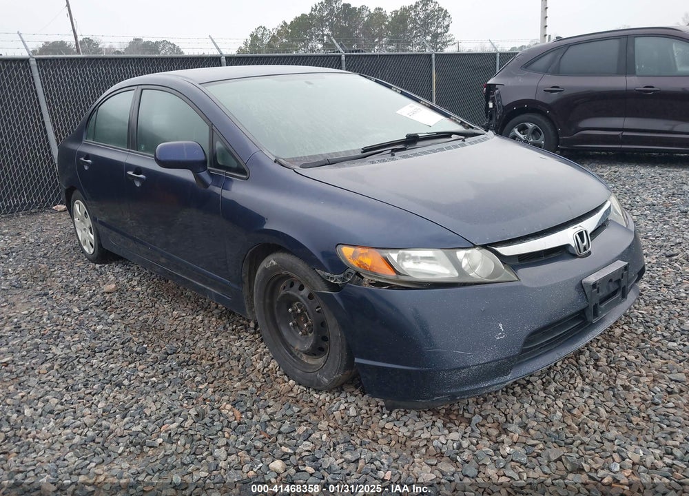 2008 HONDA CIVIC LX VIN: 1HGFA16588L050057