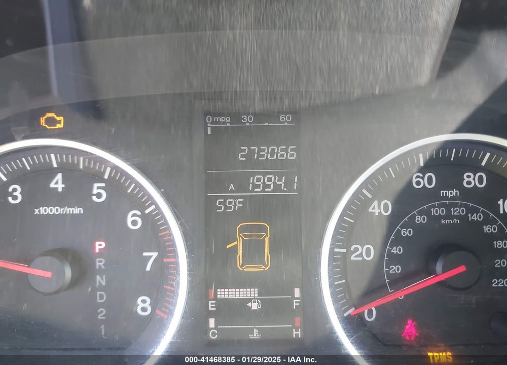 2007 HONDA CR-V EX-L VIN: JHLRE48777C019741