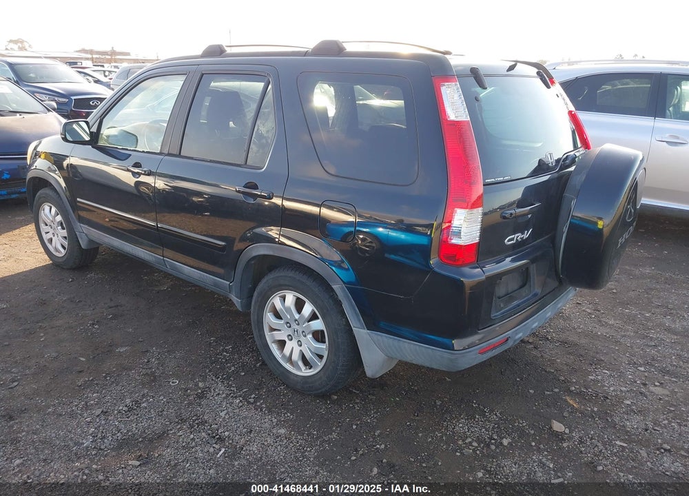 2005 HONDA CR-V SE VIN: SHSRD78925U316122