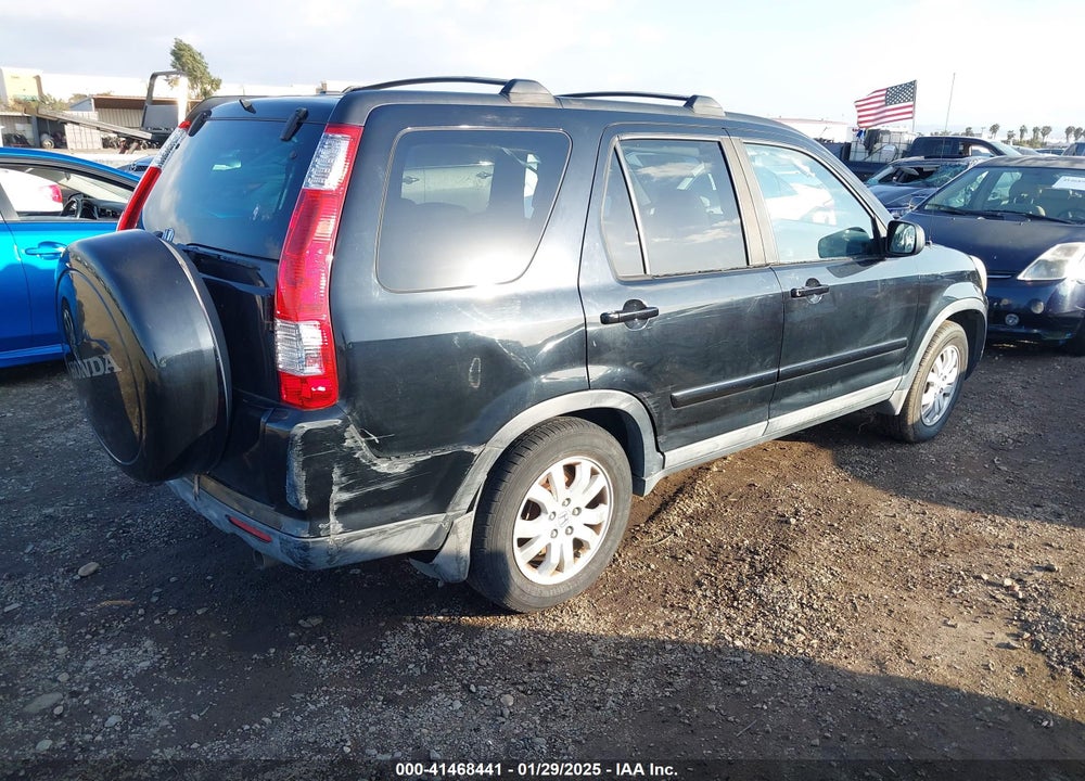 2005 HONDA CR-V SE VIN: SHSRD78925U316122