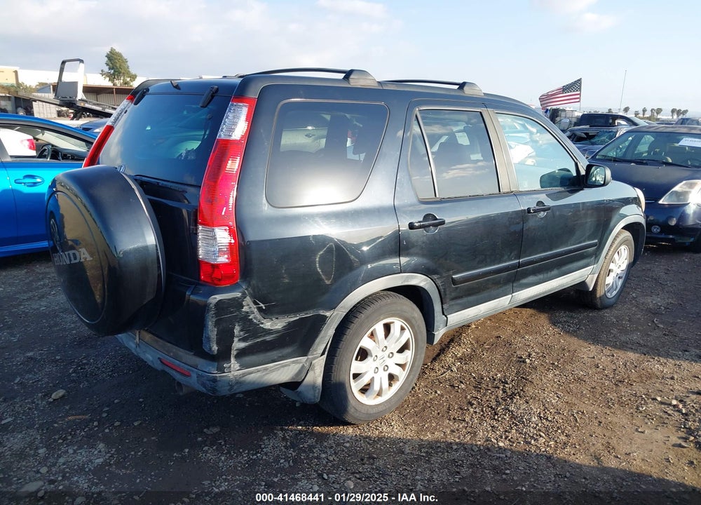 2005 HONDA CR-V SE VIN: SHSRD78925U316122