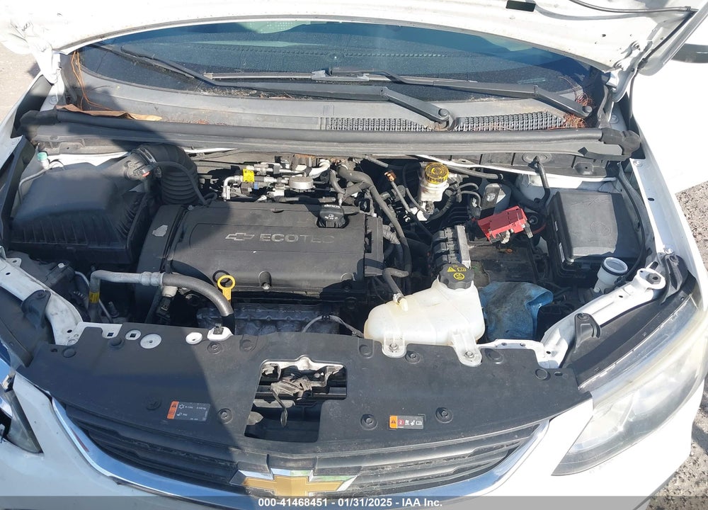 2017 CHEVROLET SONIC VIN: 1G1JG6SH2H4166023
