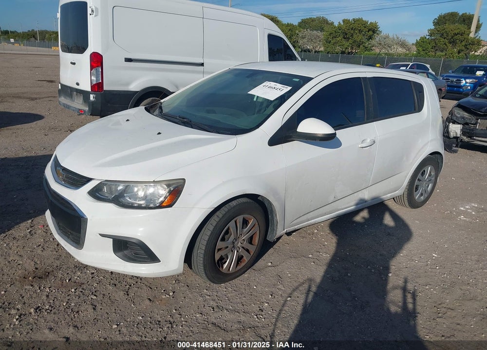 2017 CHEVROLET SONIC VIN: 1G1JG6SH2H4166023