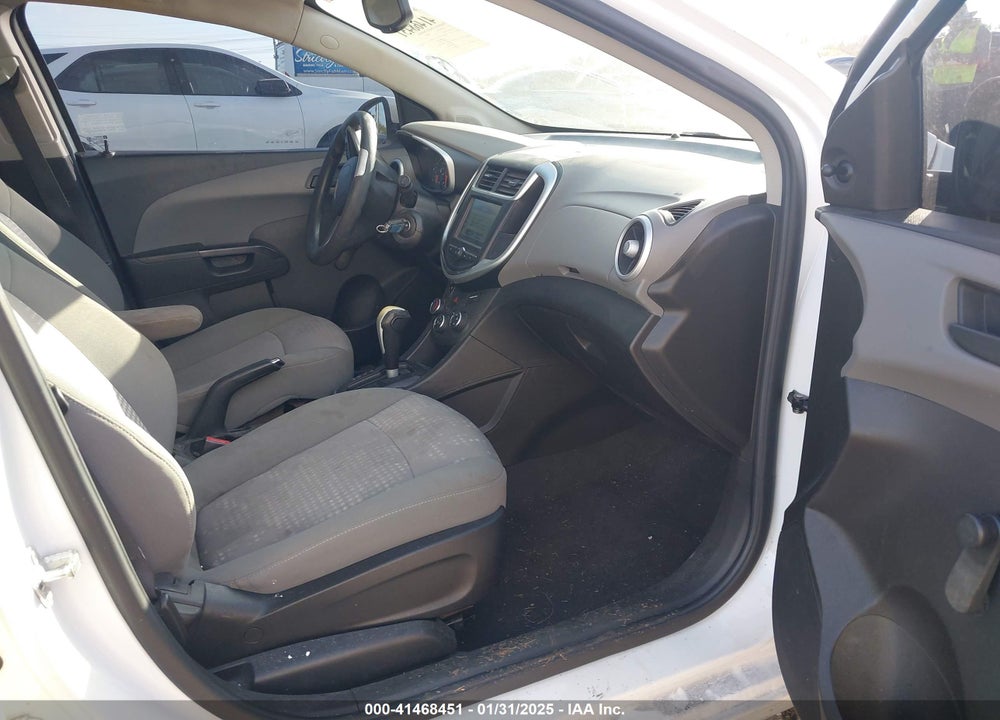 2017 CHEVROLET SONIC VIN: 1G1JG6SH2H4166023