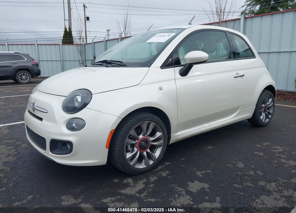 2017 FIAT 500 VIN: 3C3CFFKR1HT556430