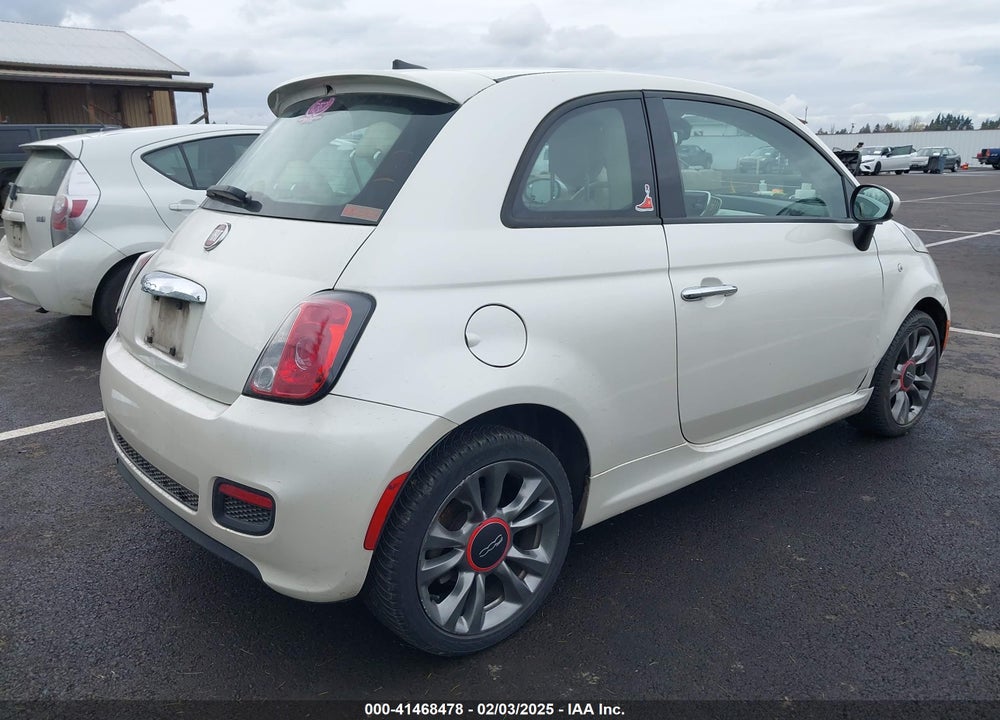 2017 FIAT 500 VIN: 3C3CFFKR1HT556430