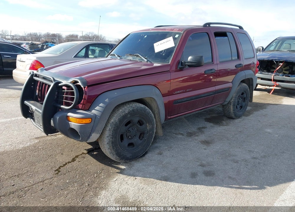 2003 JEEP LIBERTY SPORT VIN: 1J4GL48K13W508329