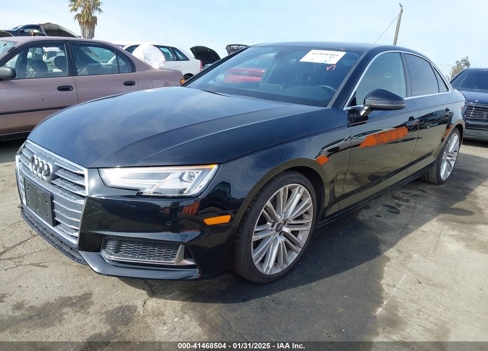 2019 AUDI A4 40 PREMIUM VIN: WAUHMAF49KN008950