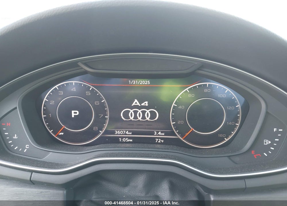 2019 AUDI A4 40 PREMIUM VIN: WAUHMAF49KN008950