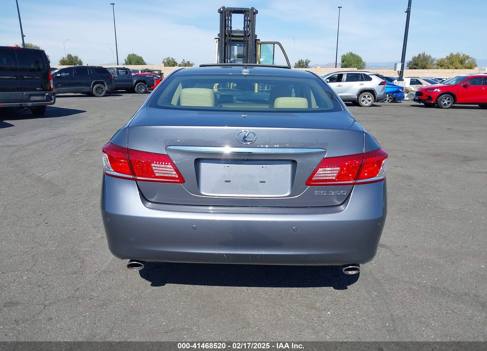 2012 LEXUS ES 350 VIN: JTHBK1EG0C2487710
