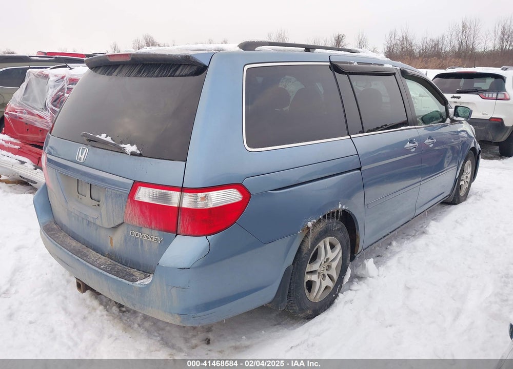 2005 HONDA ODYSSEY EX-L VIN: 5FNRL38605B062984