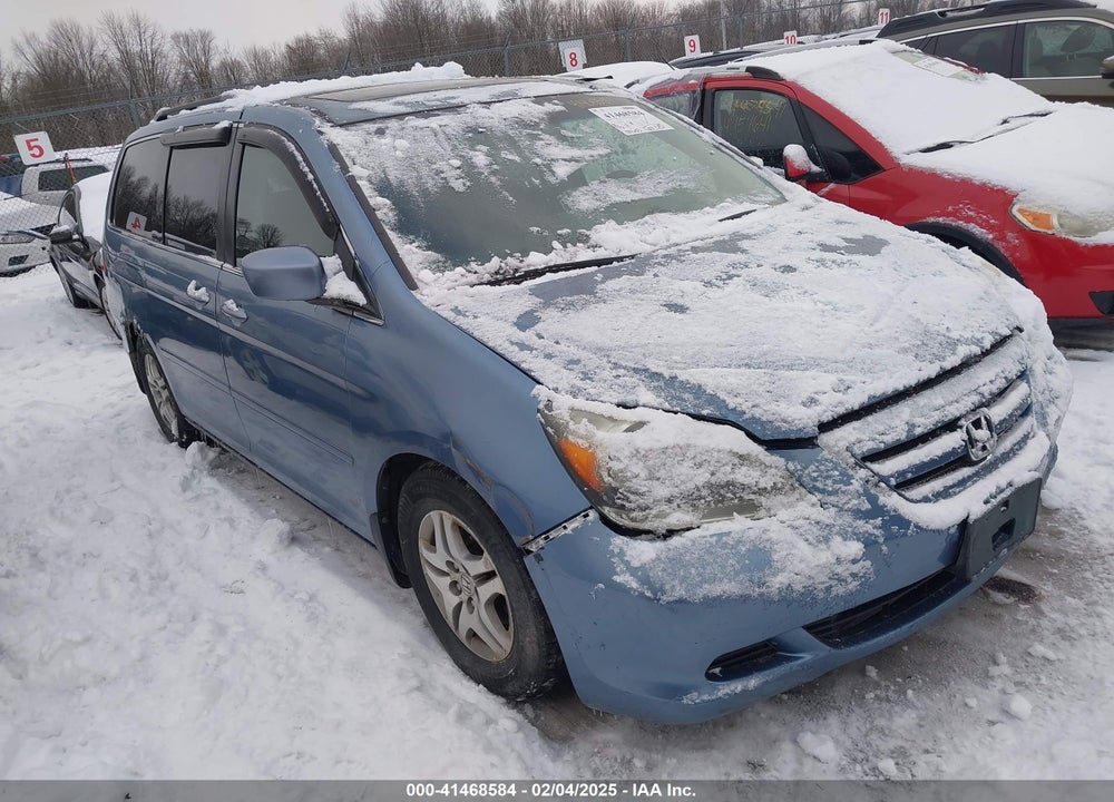 2005 HONDA ODYSSEY EX-L VIN: 5FNRL38605B062984