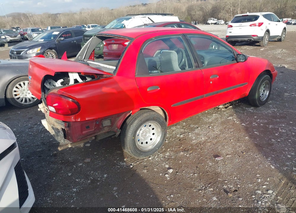 2001 CHEVROLET METRO LSI VIN: 2C1MR522816701121