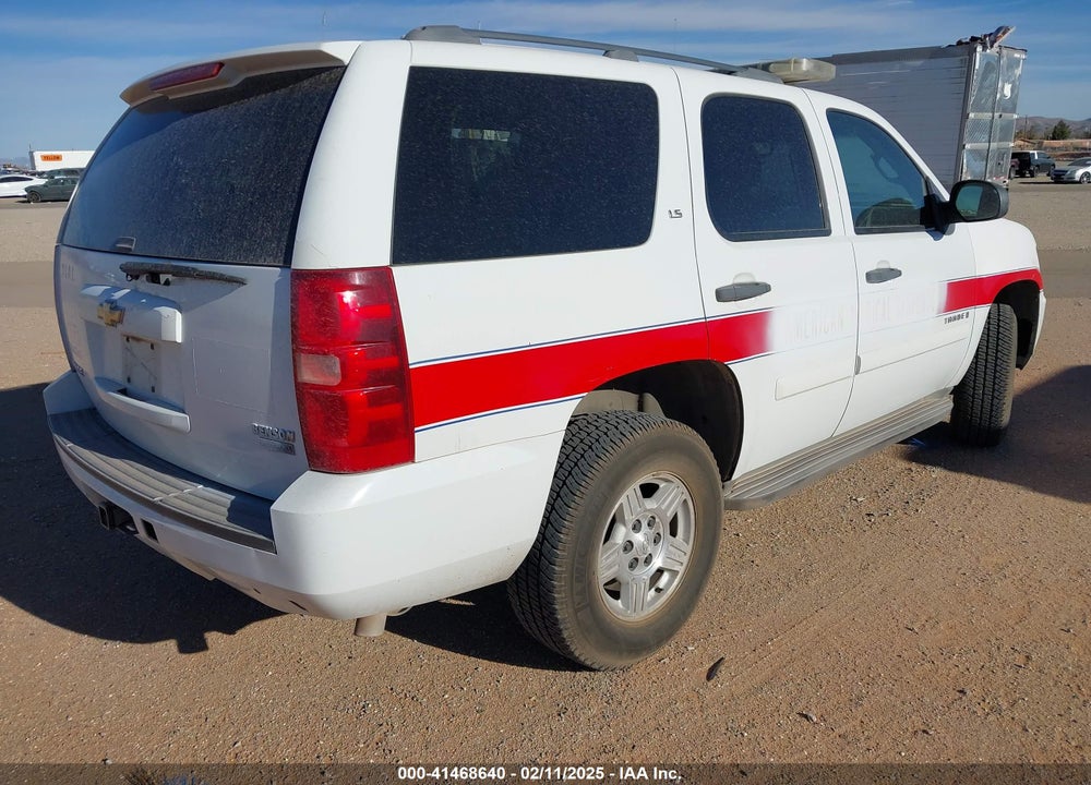 2007 CHEVROLET TAHOE LS VIN: 1GNFK13057R351506