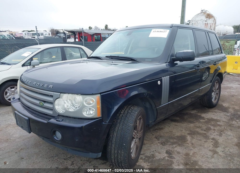 2007 LAND ROVER RANGE ROVER VIN: SALME15417A258559