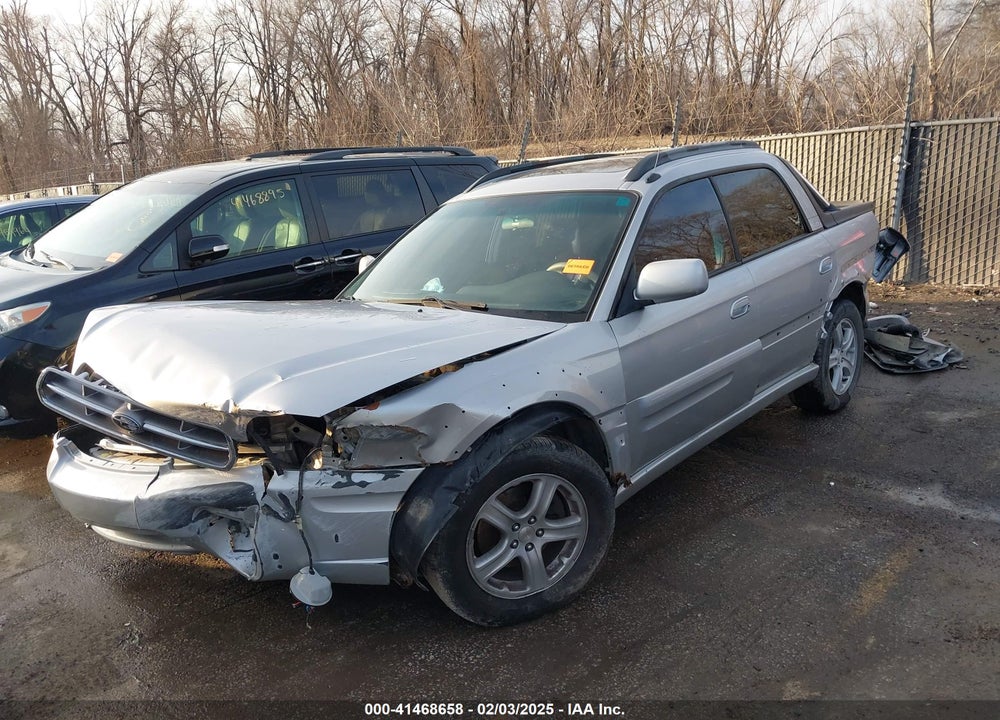 2003 SUBARU BAJA VIN: 4S4BT61C237108848