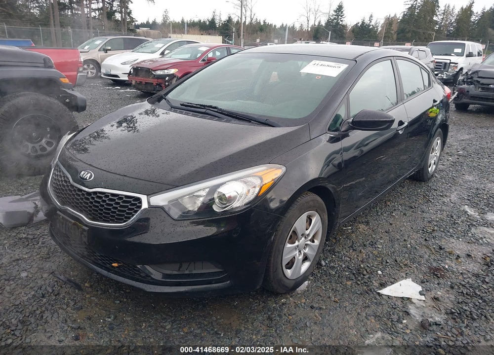 2016 KIA FORTE VIN: KNAFK4A66G5510880