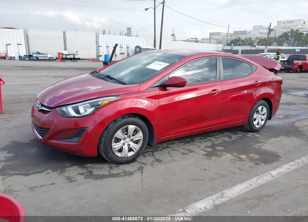 2016 HYUNDAI ELANTRA SE VIN: 5NPDH4AE5GH718362