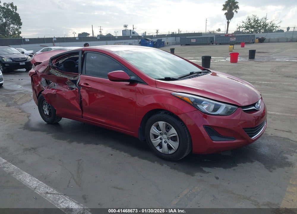 2016 HYUNDAI ELANTRA SE VIN: 5NPDH4AE5GH718362