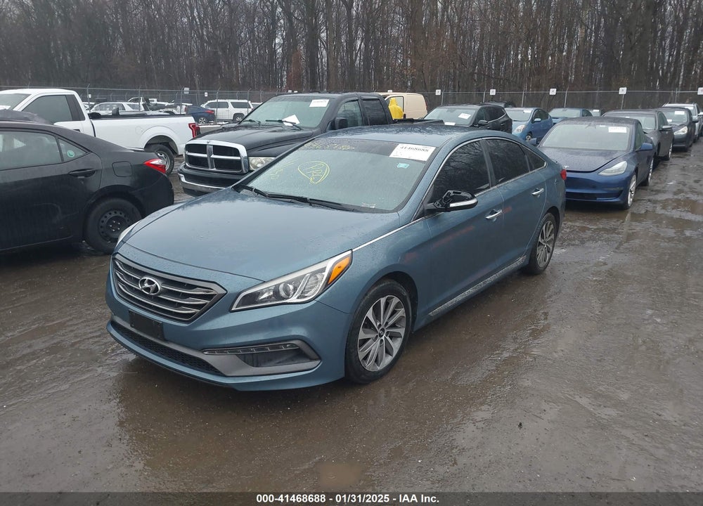 2015 HYUNDAI SONATA VIN: 5NPE34AF6FH086188