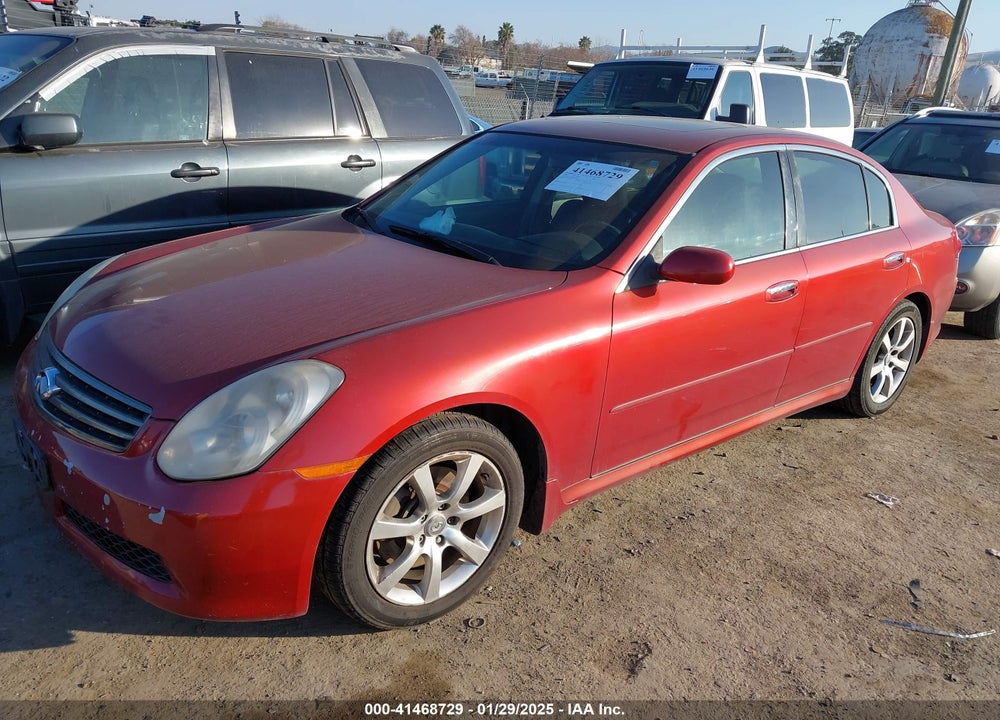 2006 INFINITI G35 VIN: JNKCV51E06M518938