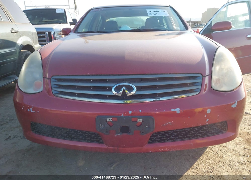 2006 INFINITI G35 VIN: JNKCV51E06M518938