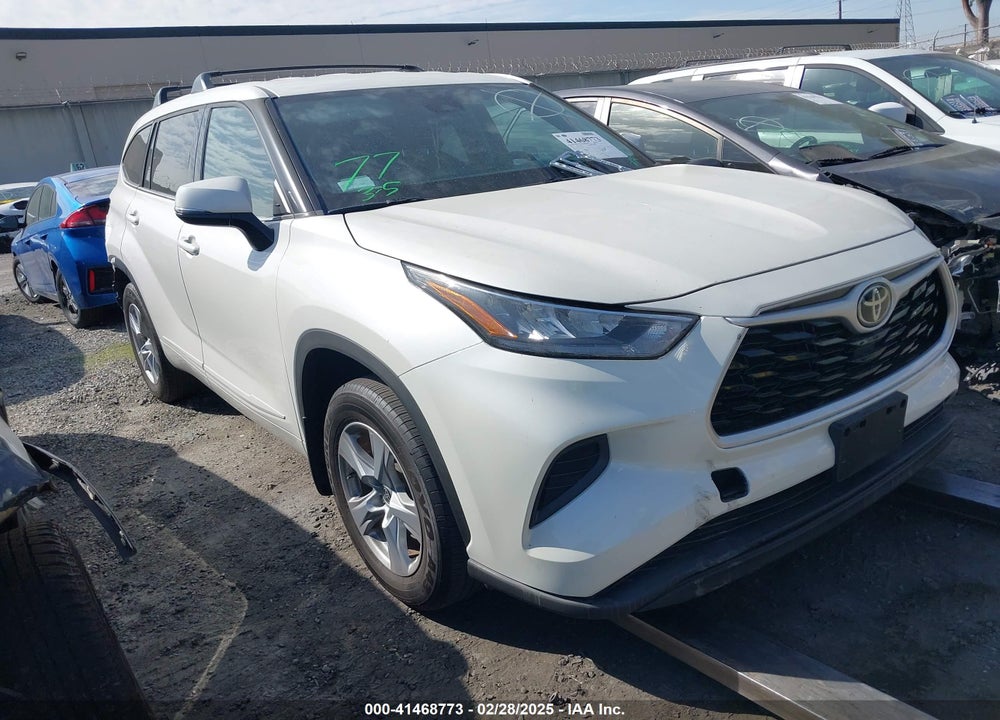 2020 TOYOTA HIGHLANDER L VIN: 5TDCZRAH6LS504811