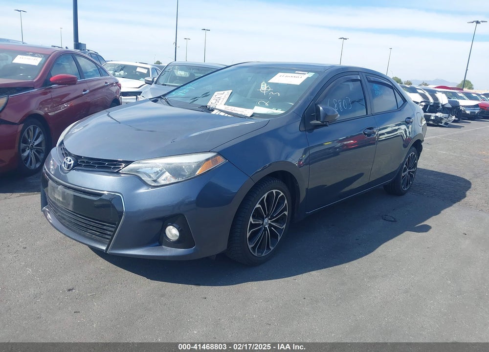 2015 TOYOTA COROLLA S PLUS VIN: 5YFBURHE2FP331579