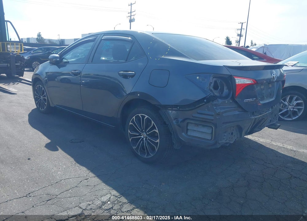 2015 TOYOTA COROLLA S PLUS VIN: 5YFBURHE2FP331579