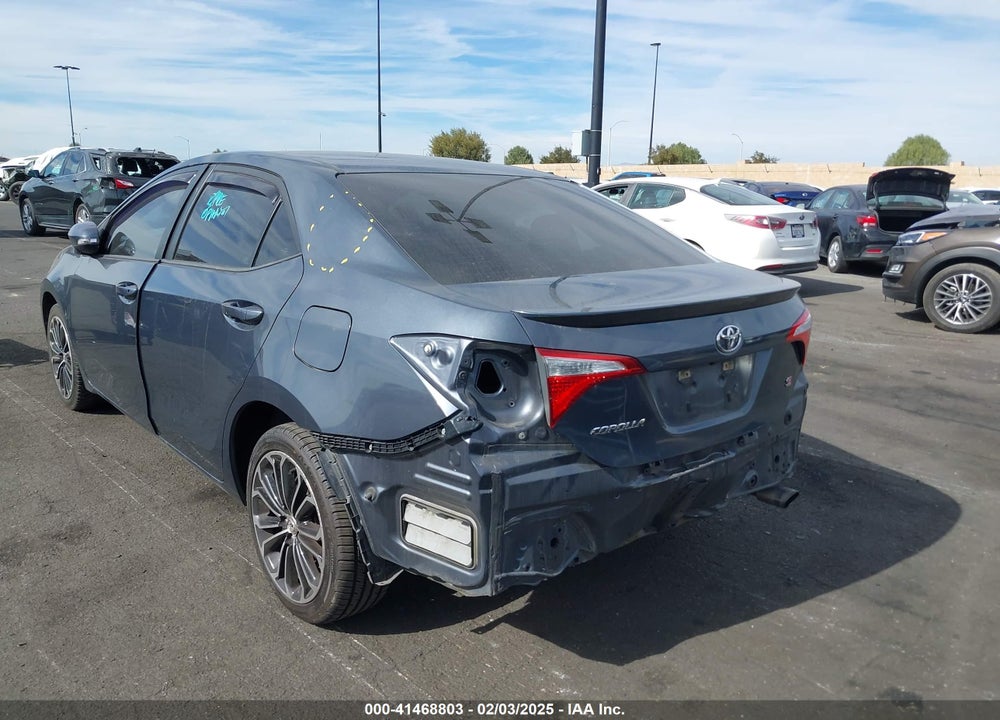 2015 TOYOTA COROLLA S PLUS VIN: 5YFBURHE2FP331579