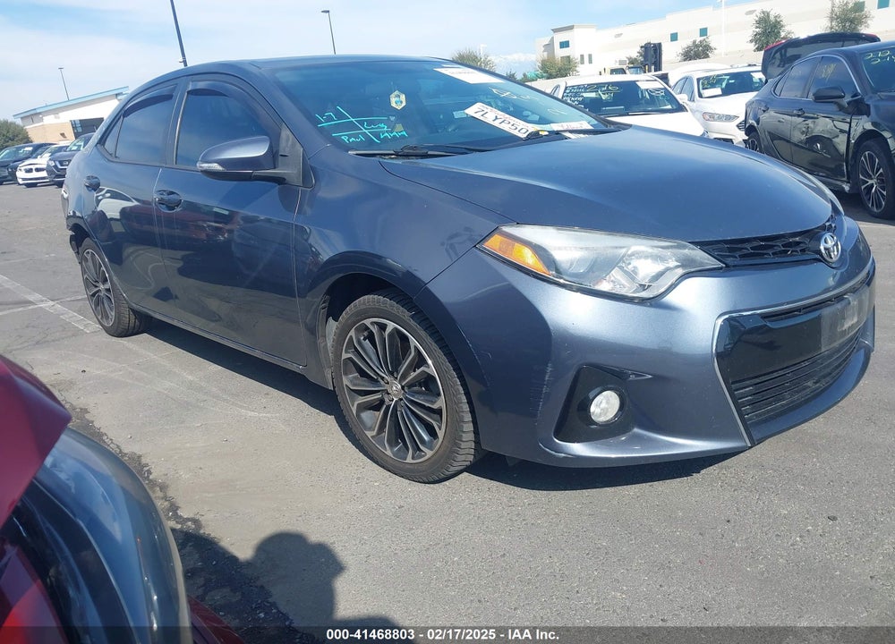 2015 TOYOTA COROLLA S PLUS VIN: 5YFBURHE2FP331579