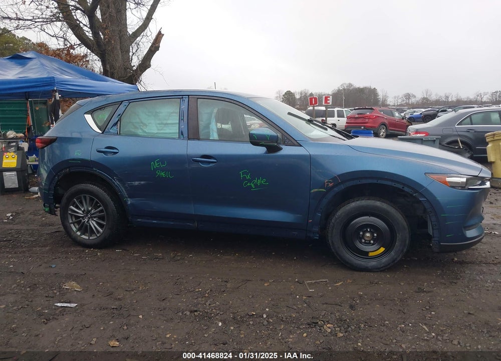 2018 MAZDA CX-5 SPORT VIN: JM3KFBBM8J0371371