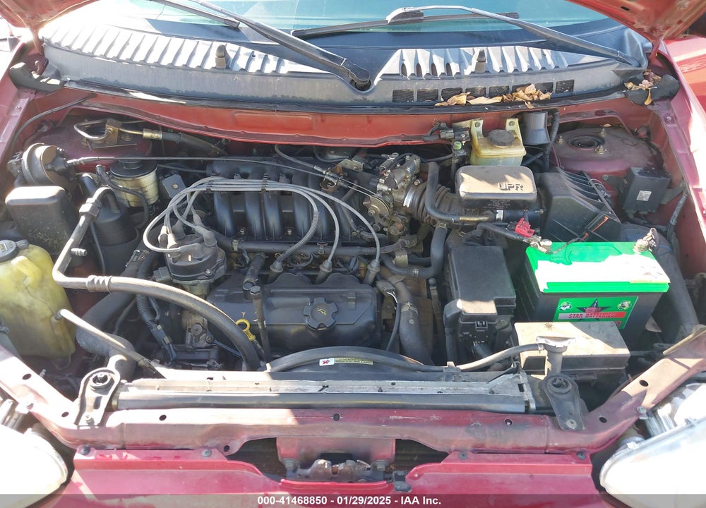 2001 NISSAN QUEST GXE VIN: 4N2ZN15T81D821145