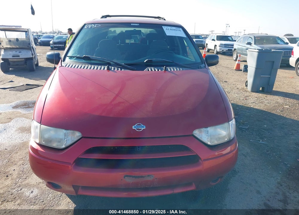 2001 NISSAN QUEST GXE VIN: 4N2ZN15T81D821145