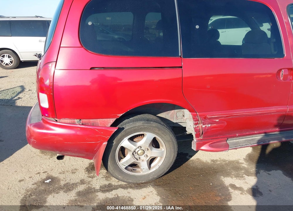 2001 NISSAN QUEST GXE VIN: 4N2ZN15T81D821145