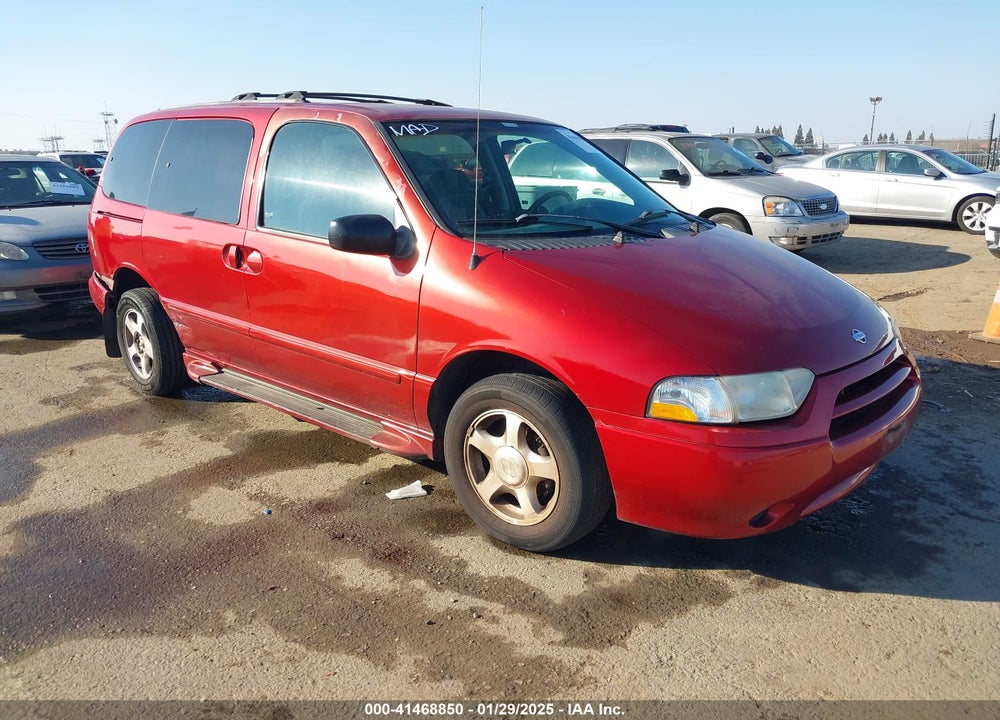 2001 NISSAN QUEST GXE VIN: 4N2ZN15T81D821145