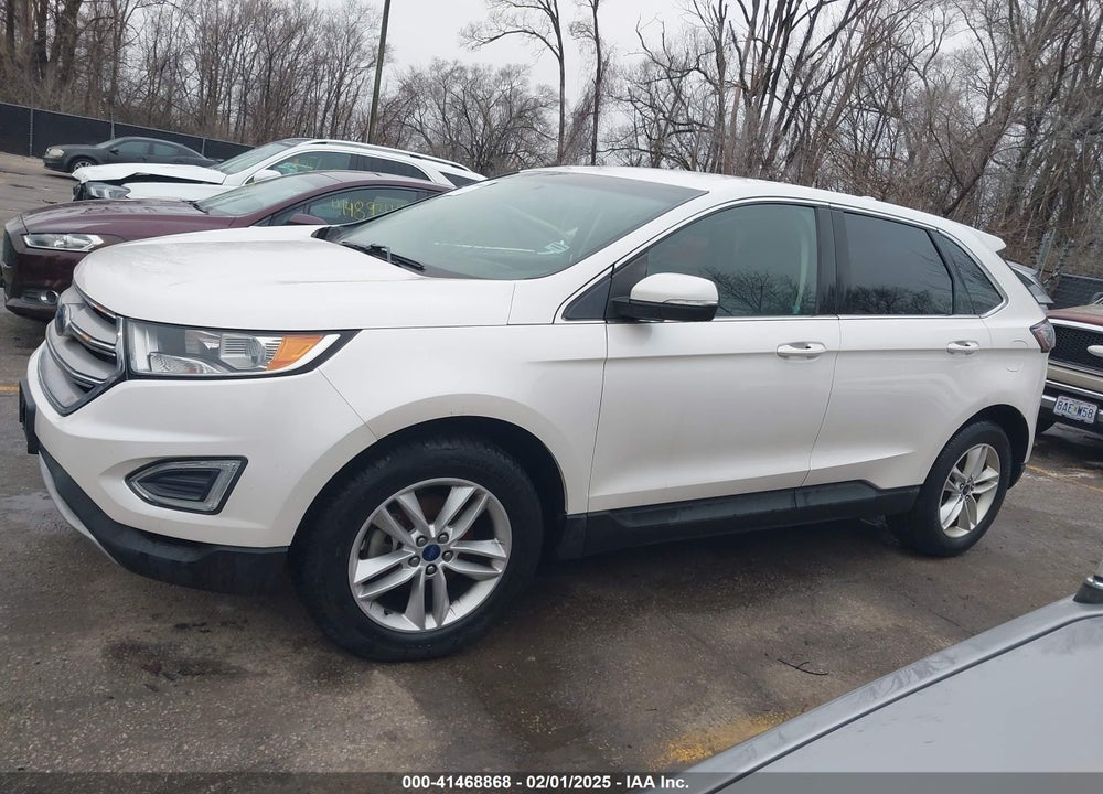2015 FORD EDGE SEL VIN: 2FMTK3J98FBB00324