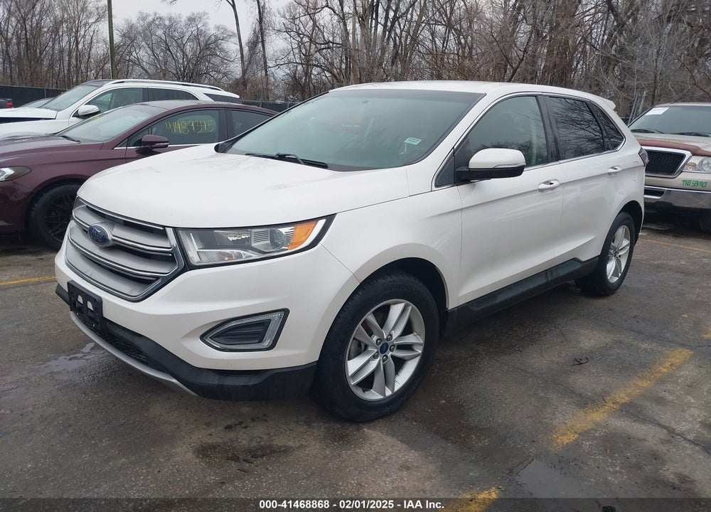 2015 FORD EDGE SEL VIN: 2FMTK3J98FBB00324