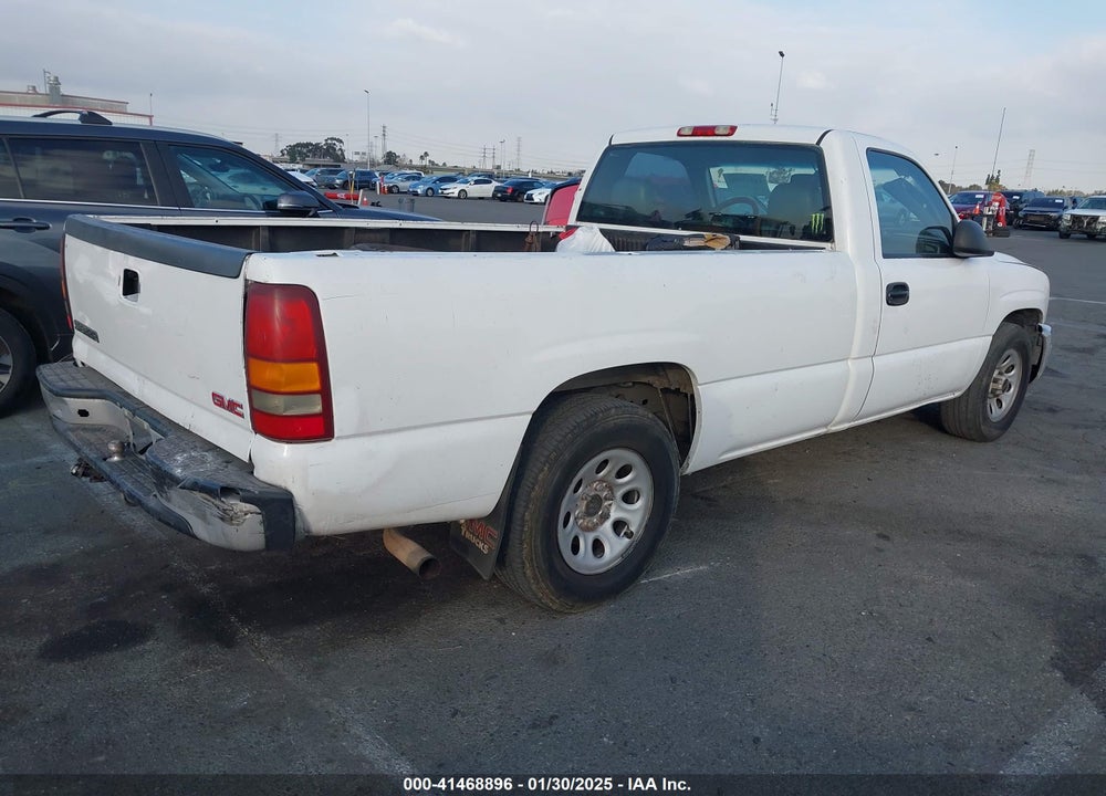 2005 GMC SIERRA 1500 WORK TRUCK VIN: 1GTEC14V45E195121