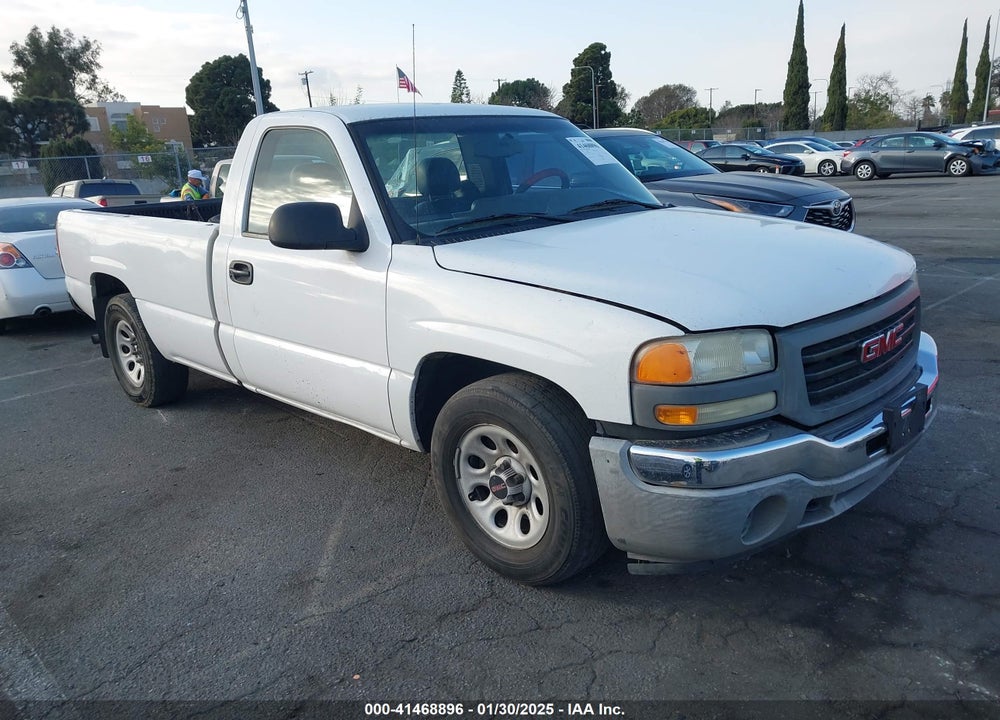 2005 GMC SIERRA 1500 WORK TRUCK VIN: 1GTEC14V45E195121