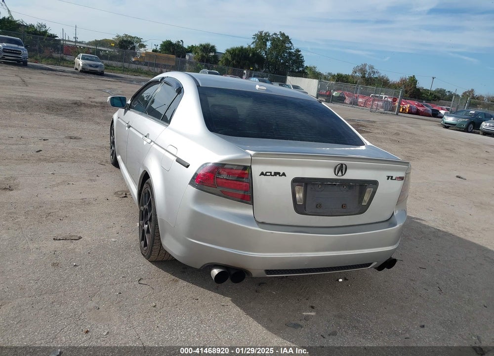 2007 ACURA TL TYPE S VIN: 19UUA765X7A019901