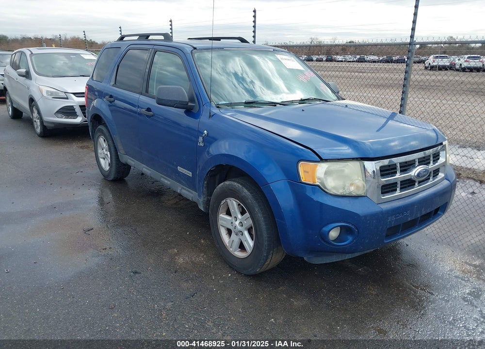 2008 FORD ESCAPE HYBRID VIN: 1FMCU49H08KD50189