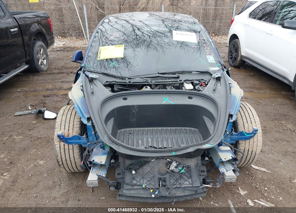2022 TESLA MODEL 3 LONG RANGE DUAL MOTOR ALL-WHEEL DRIVE VIN: 5YJ3E1EB6NF185646
