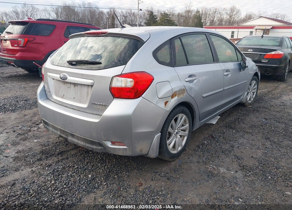 2016 SUBARU IMPREZA VIN: JF1GPAB63G8297106