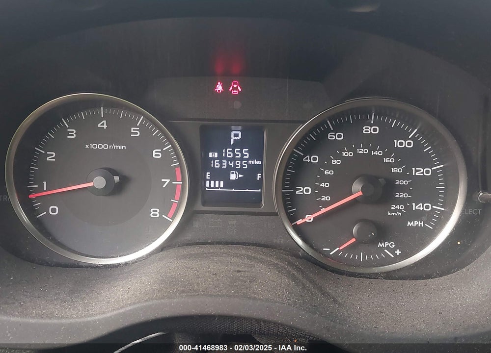 2016 SUBARU IMPREZA VIN: JF1GPAB63G8297106