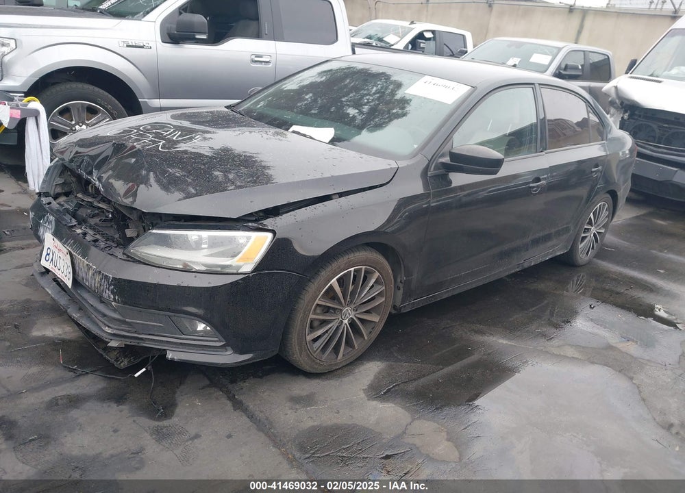 2016 VOLKSWAGEN JETTA 1.8T SPORT VIN: 3VWD17AJ9GM387456