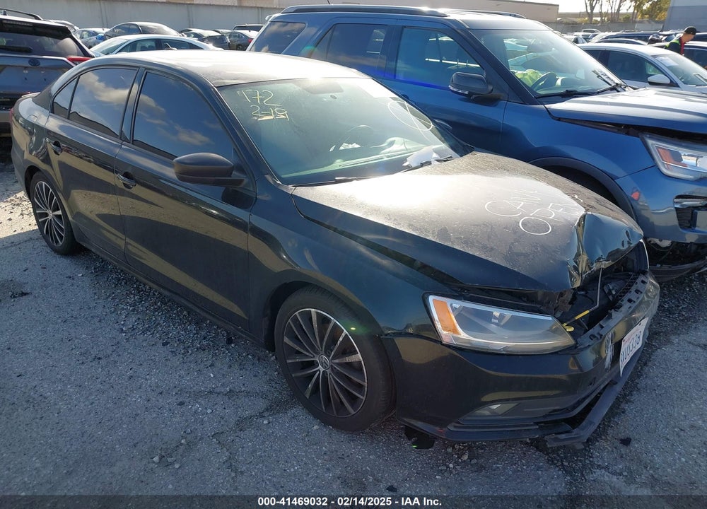 2016 VOLKSWAGEN JETTA 1.8T SPORT VIN: 3VWD17AJ9GM387456
