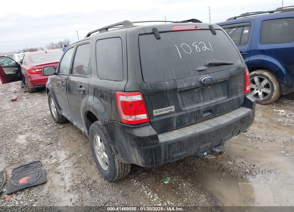 2012 FORD ESCAPE XLT VIN: 1FMCU0D70CKB10821