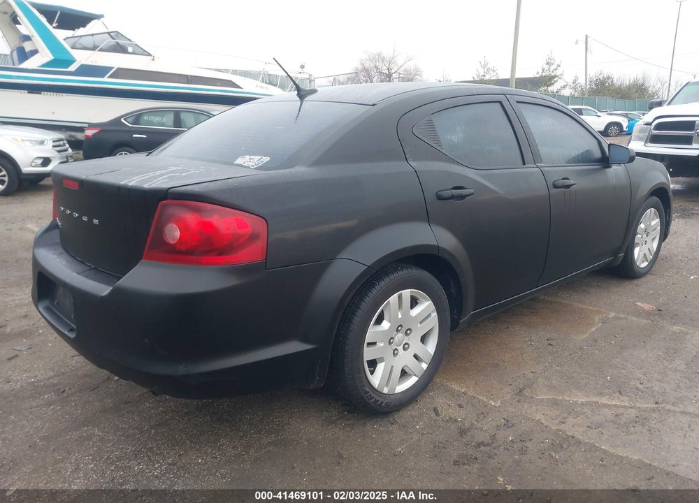 2012 DODGE AVENGER VIN: 1C3CDZAB5CN293962