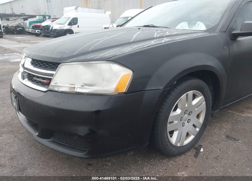 2012 DODGE AVENGER VIN: 1C3CDZAB5CN293962